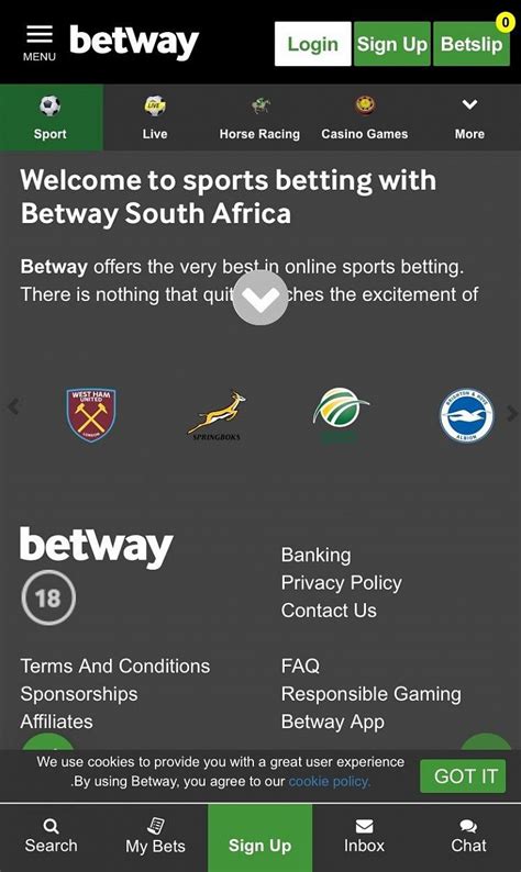 betway co za app